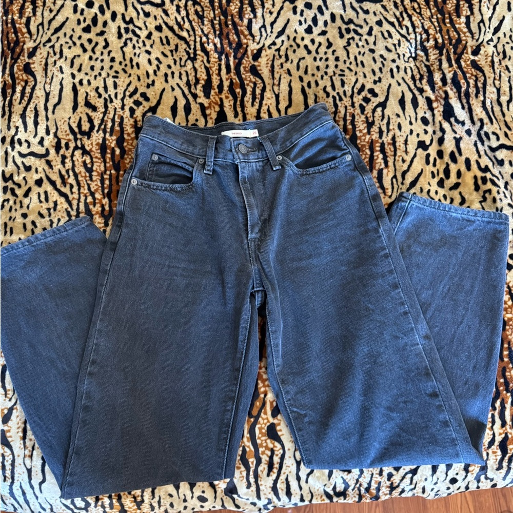 Levi’s 94 Baggy Black Jeans